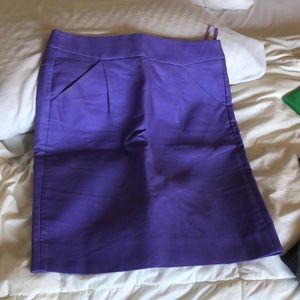 Jcrew Pencil skirt with pockets purple